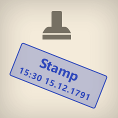 Add stamps